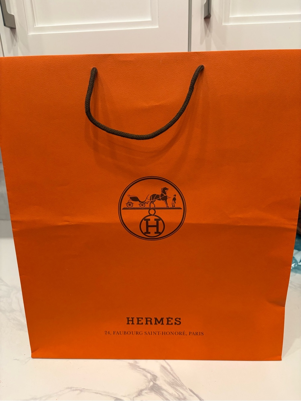 Hermès shopping bag